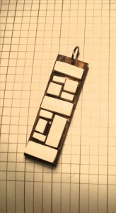 N23 PENDANT Wood & Plastic - Blocks   